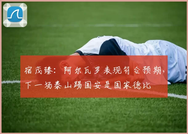 宿茂臻：阿尔瓦罗表现符合预期，下一场泰山踢国安是国家德比